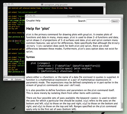 Gnuplot Help
