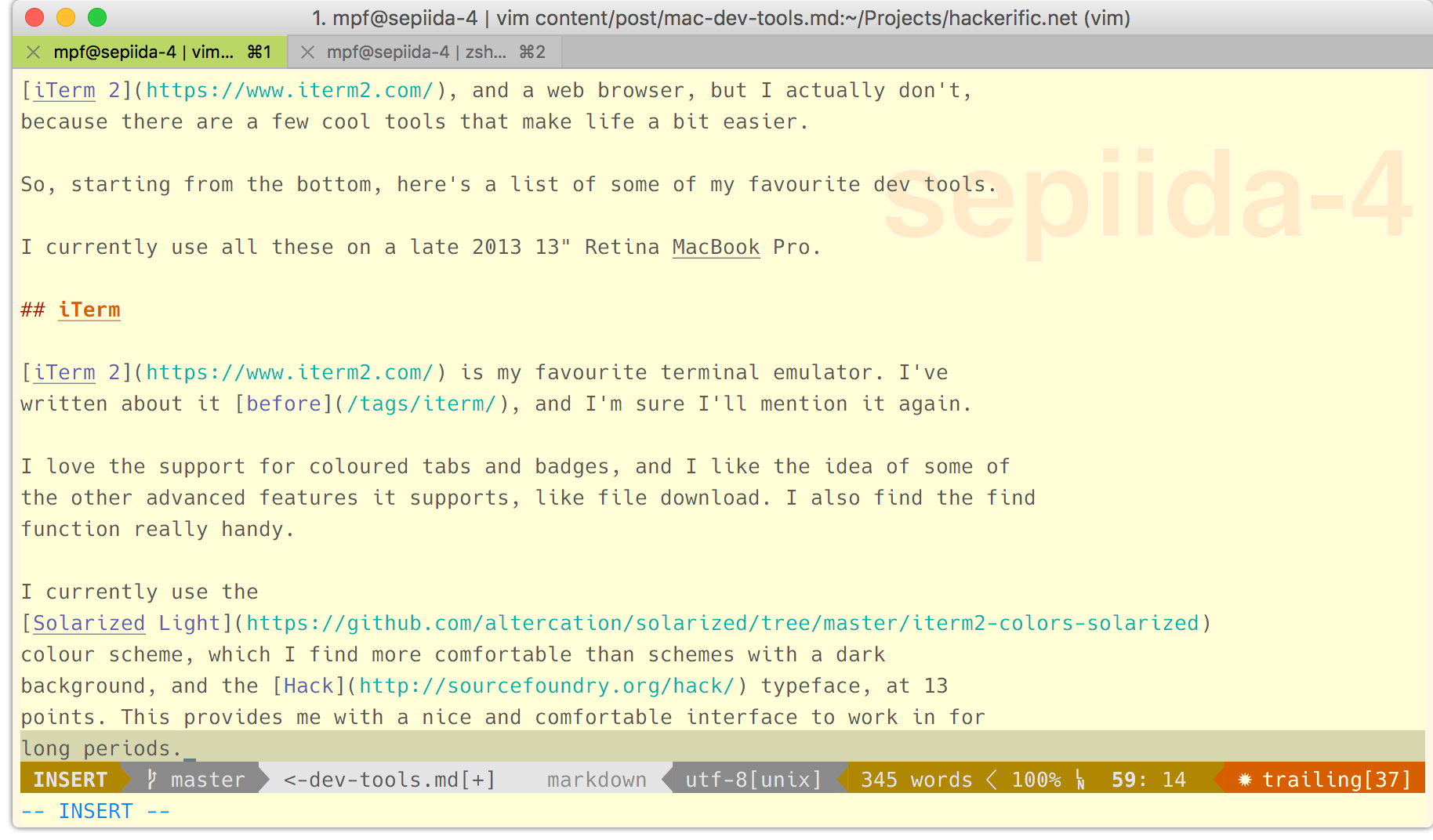 iterm screenshot